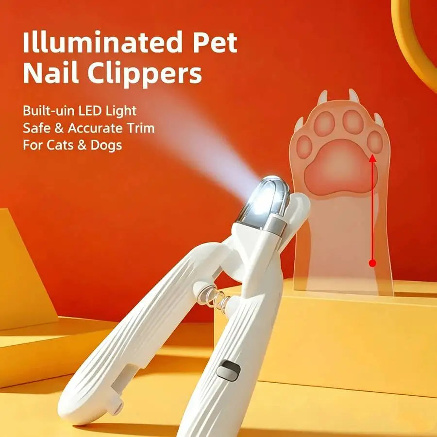 Precision LED Pet Nail Clippers with - MyPetDollar.com