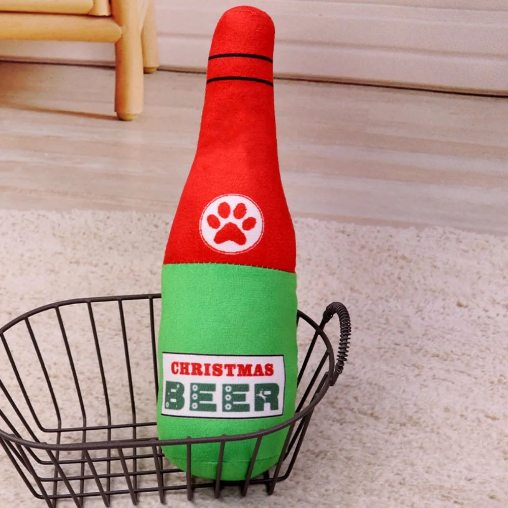 Interactive Dog Toys Champagne Wine Bottle - MyPetDollar.com