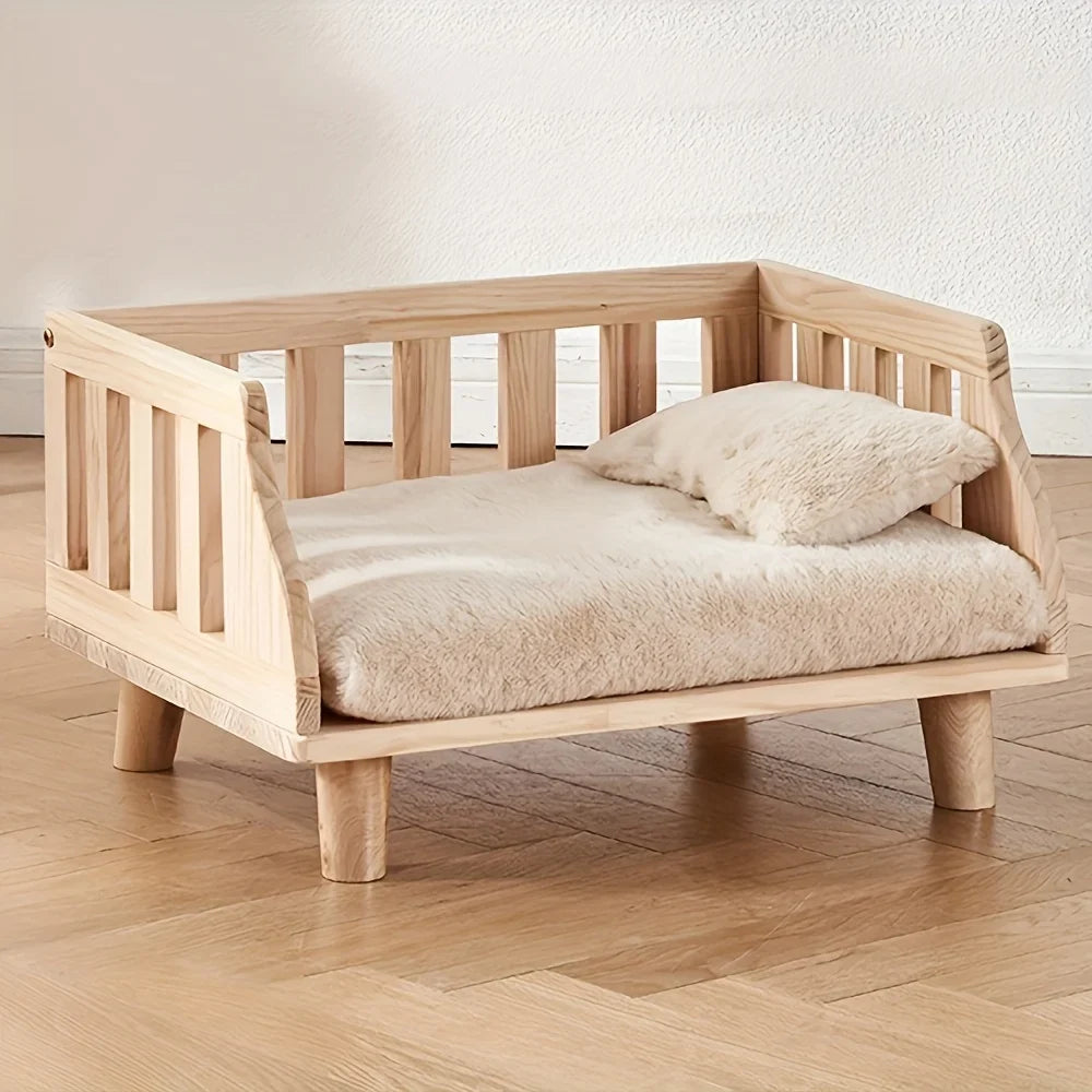 Pet Dog House Wooden Cat Bed Cat Rest Sofa - MyPetDollar.com
