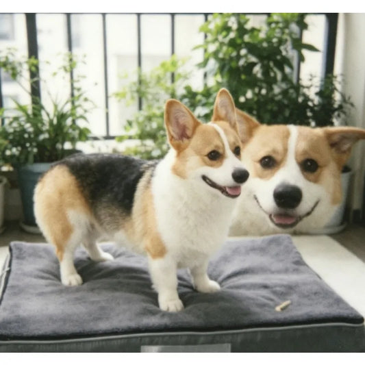 Washable Memory Foam Dog Mattress with - MyPetDollar.com
