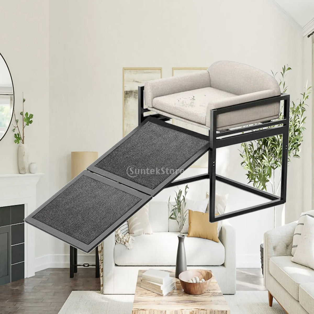 Fixed Resting Seat Elevated Pet Sofa Bed - MyPetDollar.com