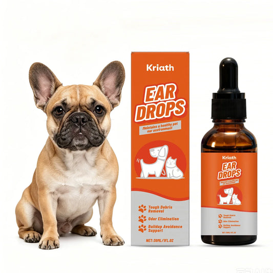 Dog Ear Care Drops Earwax Remover Relieve - MyPetDollar.com
