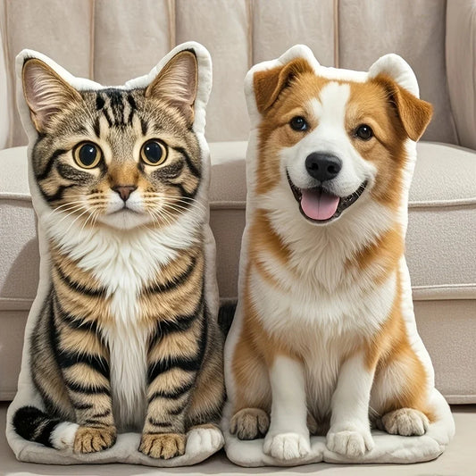 Winter New Customized pet photo pillow - MyPetDollar.com
