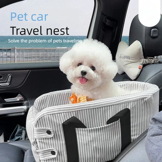 Car Center Console Pet Safety Seat Dog Bed - MyPetDollar.com