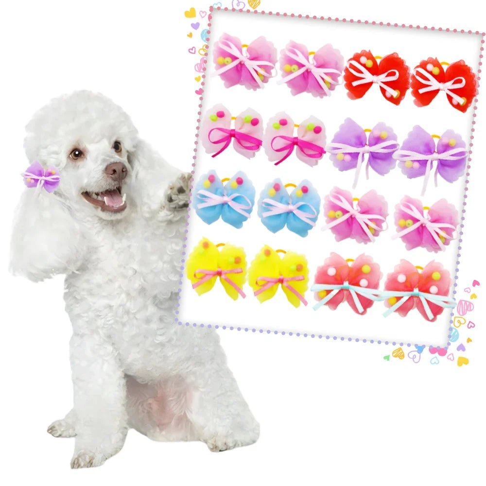 Pet Accessories Dog Bows Hair Samll
