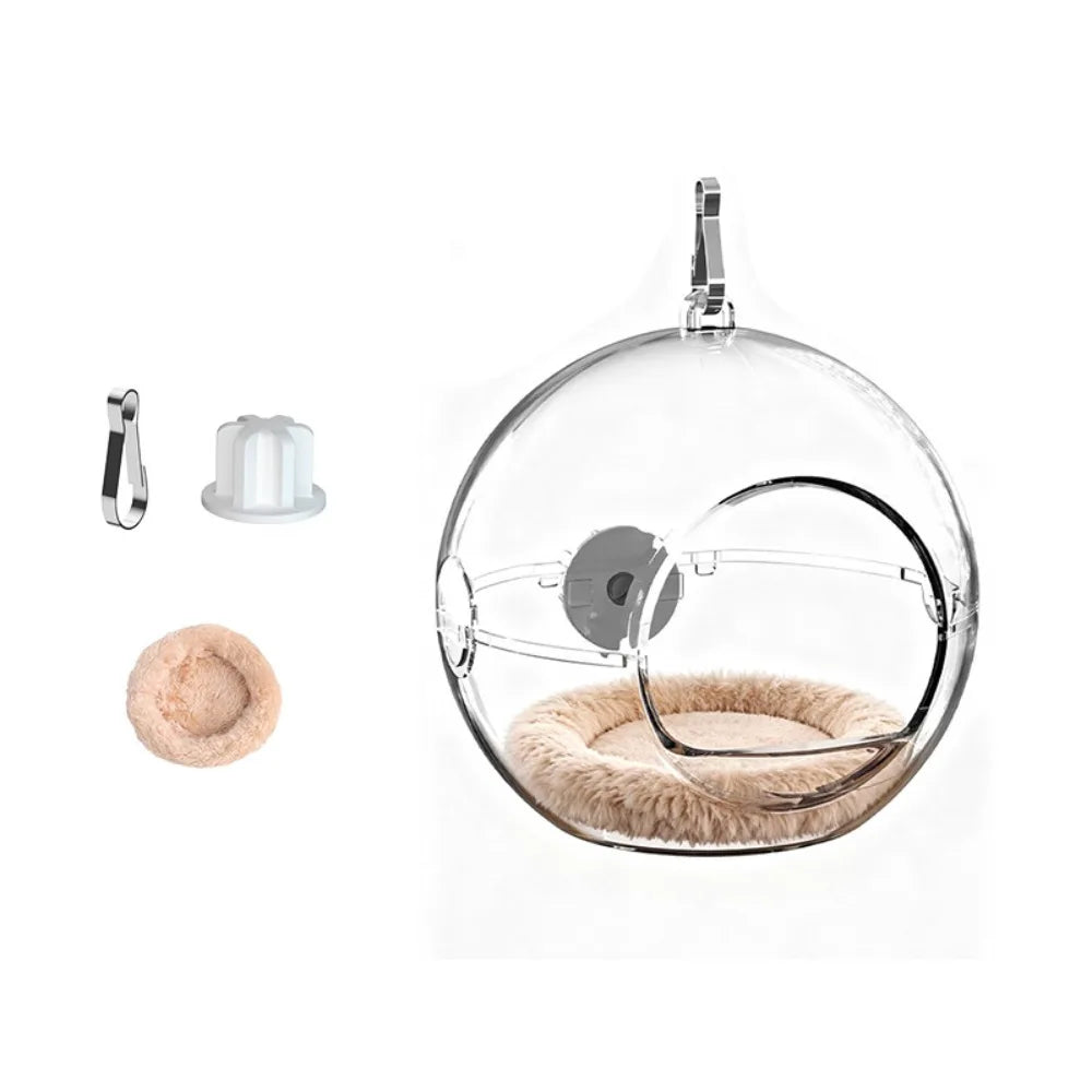 Spherical Transparent Bird Nest – 2 Colors