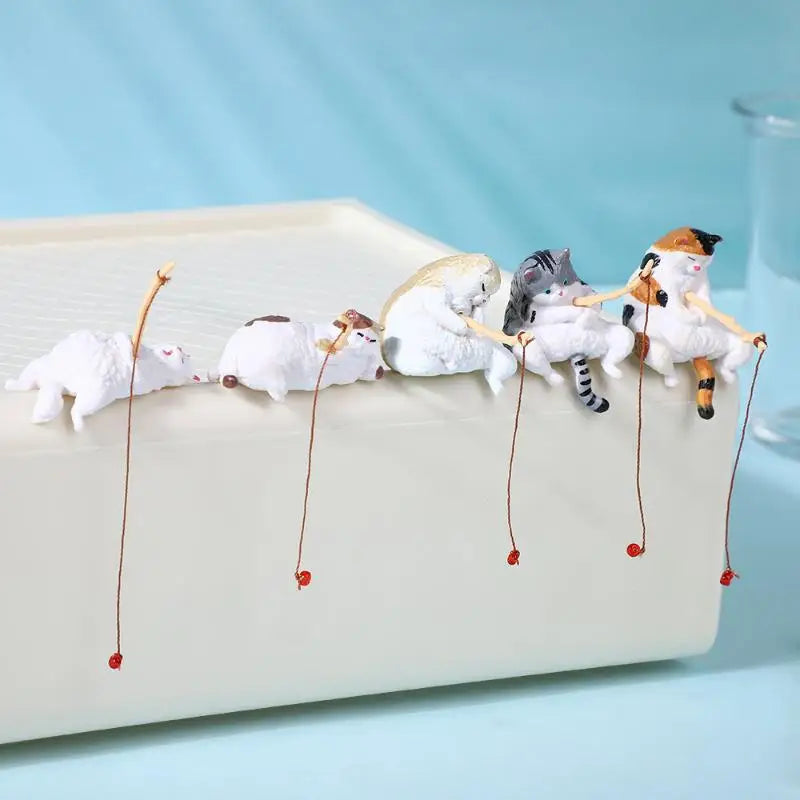 1/5Pcs New Fish Tank Fishing Cat Hanging - MyPetDollar.com