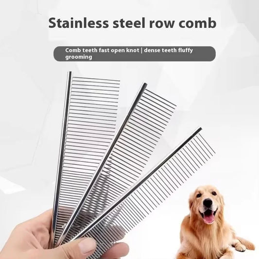 Pet Grooming Straight Comb Stainless Steel - MyPetDollar.com