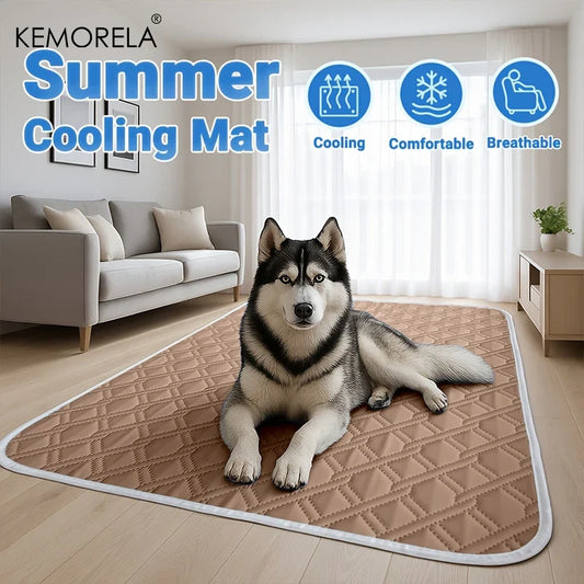 KEMORELA Dog Cat Summer Cooling Pad Mat - MyPetDollar.com