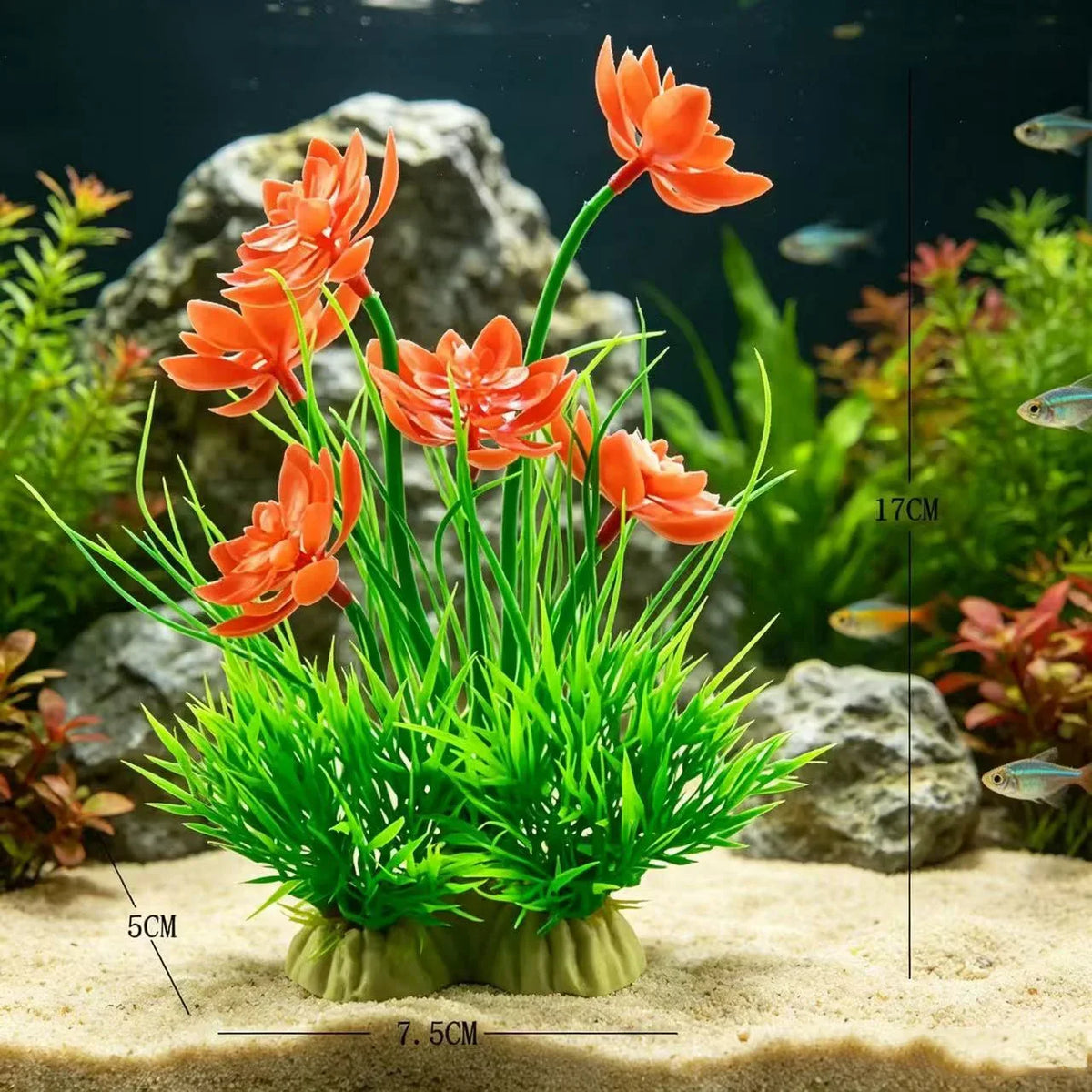 Artificial Aquarium Decor Plants Underwater - MyPetDollar.com