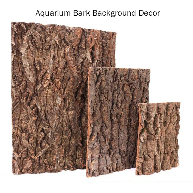 2Pcs Natural Tree Bark Aquarium Decoration - MyPetDollar.com