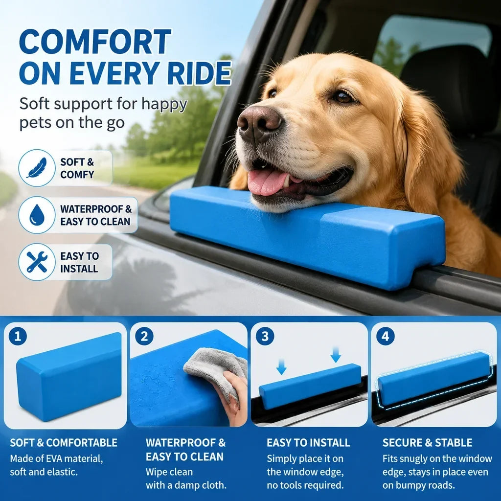 40cm Dog Car Window Pad EVA Car Pad Support - MyPetDollar.com
