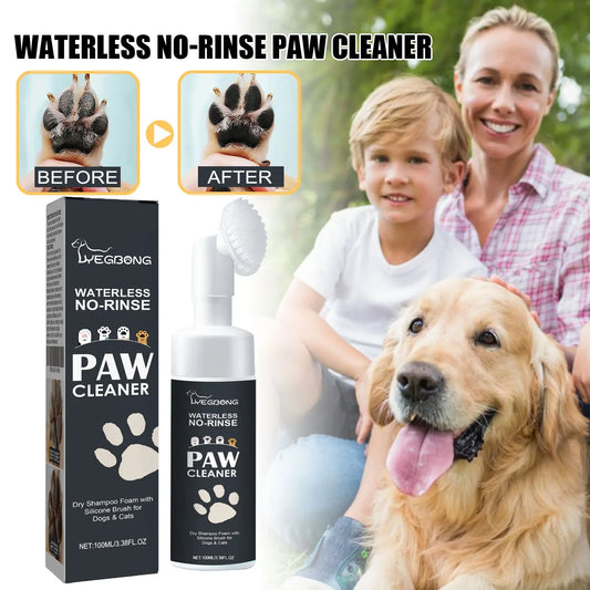 Pet Paw Foam Cleaner No-Rinse Dry Shampoo - MyPetDollar.com