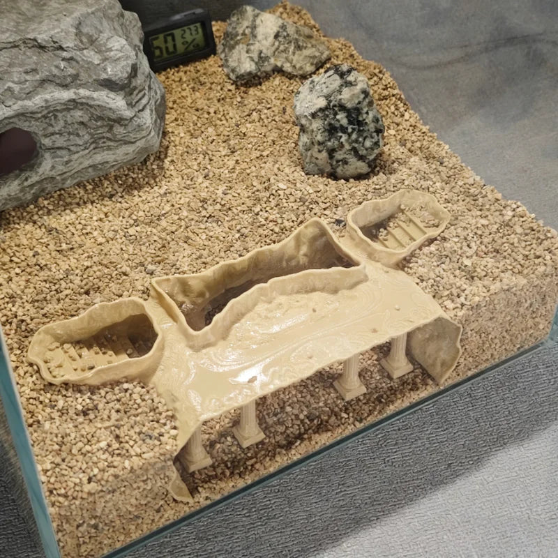 3D Printed Roman Secret Realm Aquarium Cave - MyPetDollar.com
