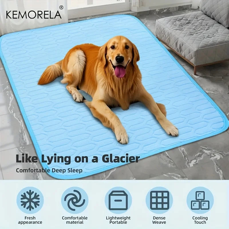 Dog Cooling Ice Bed Mat Pet Summer Bed Cat - MyPetDollar.com