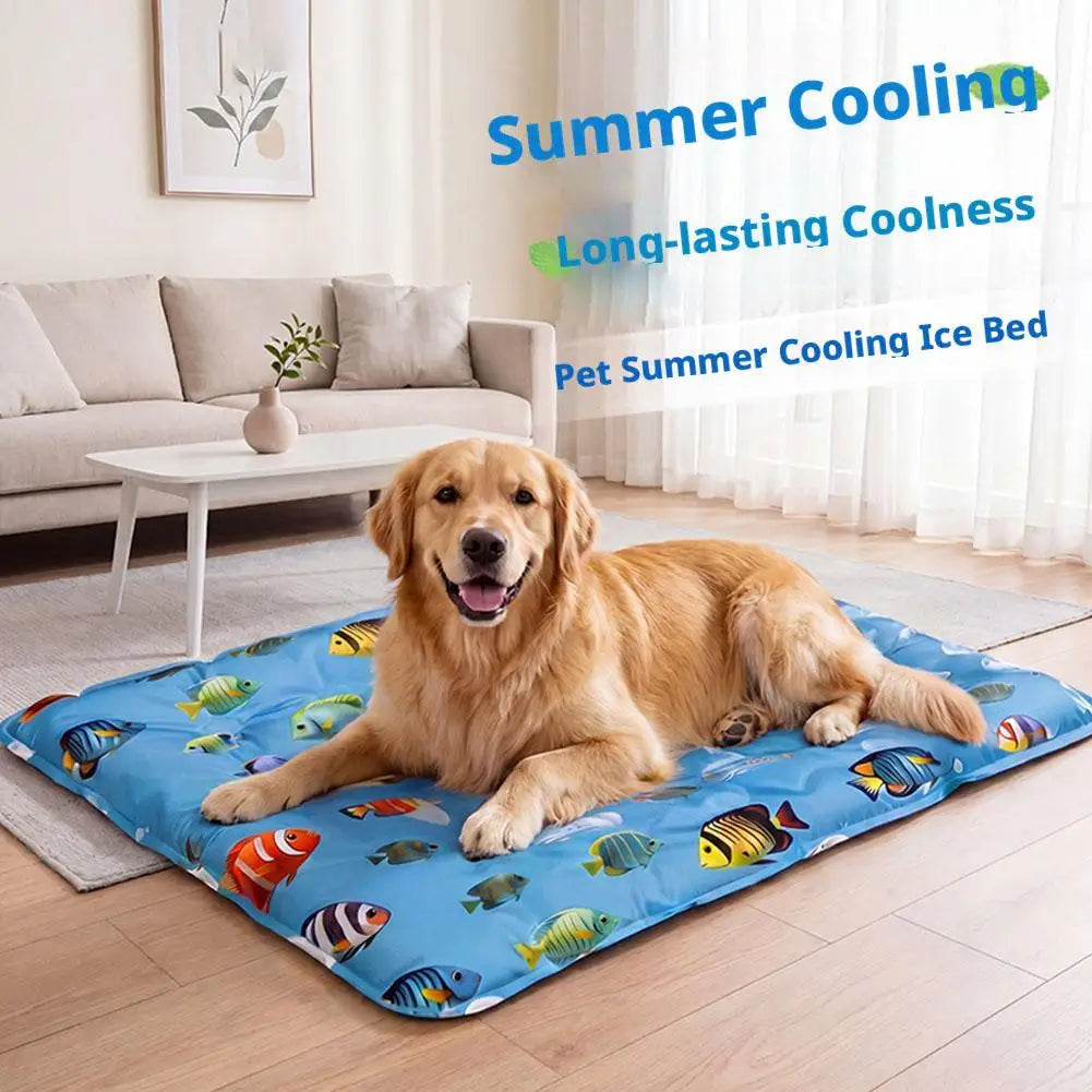 Dog Cooling Mat, Self Cooling Gel Ice Pad - MyPetDollar.com