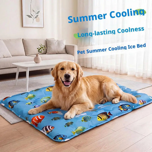Dog Cooling Mat, Self Cooling Gel Ice Pad - MyPetDollar.com