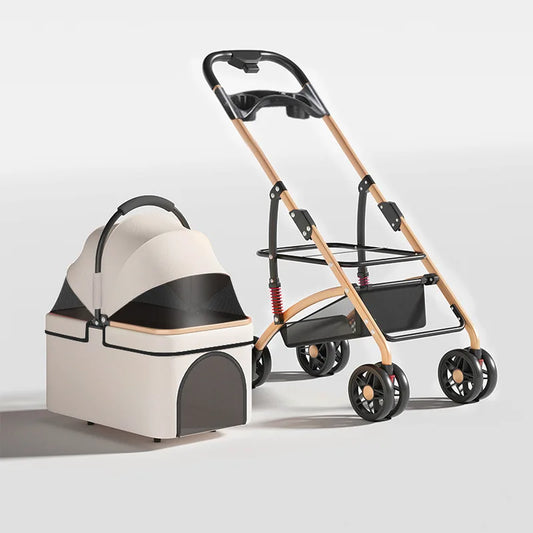 Pet Outdoor Small Stroller Detachable Dog - MyPetDollar.com