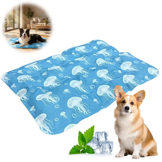 Dog Cooling Mat 4 Sizes Pet Self Cooling Gel - MyPetDollar.com