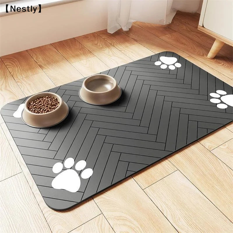 Diatomaceous Mud Absorbent Pet Placemat For - MyPetDollar.com