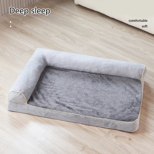 Supportive Dog Lounger Bed with Double - MyPetDollar.com