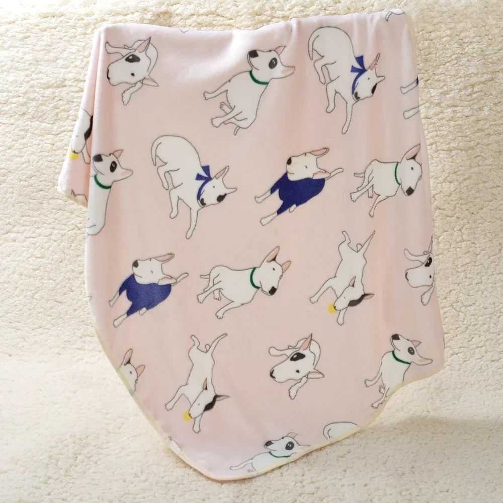 Soft Fleece French Bulldog Blankets - MyPetDollar.com