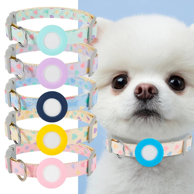 Cute Pet Collar For Airtag Adjustable Collar - MyPetDollar.com