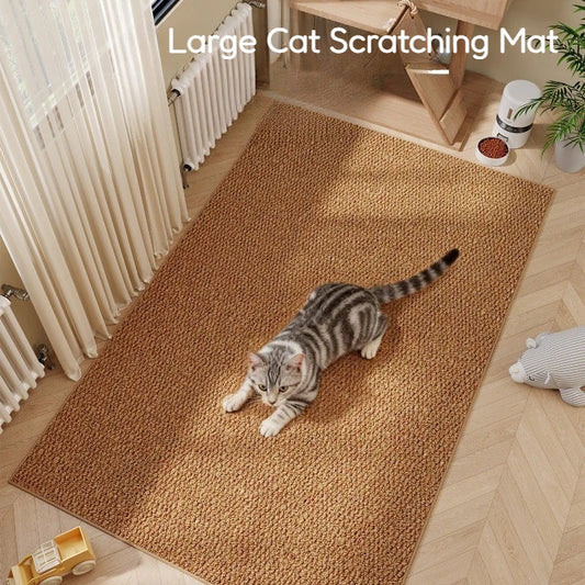 Large Cat Scratching Mat Faux Sisal Pad No - MyPetDollar.com