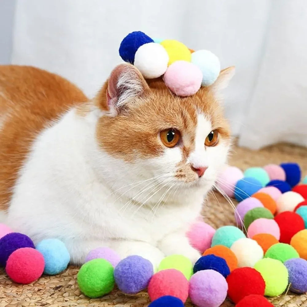 Plush Ball Shooting Gun Cat Toys Interactive - MyPetDollar.com