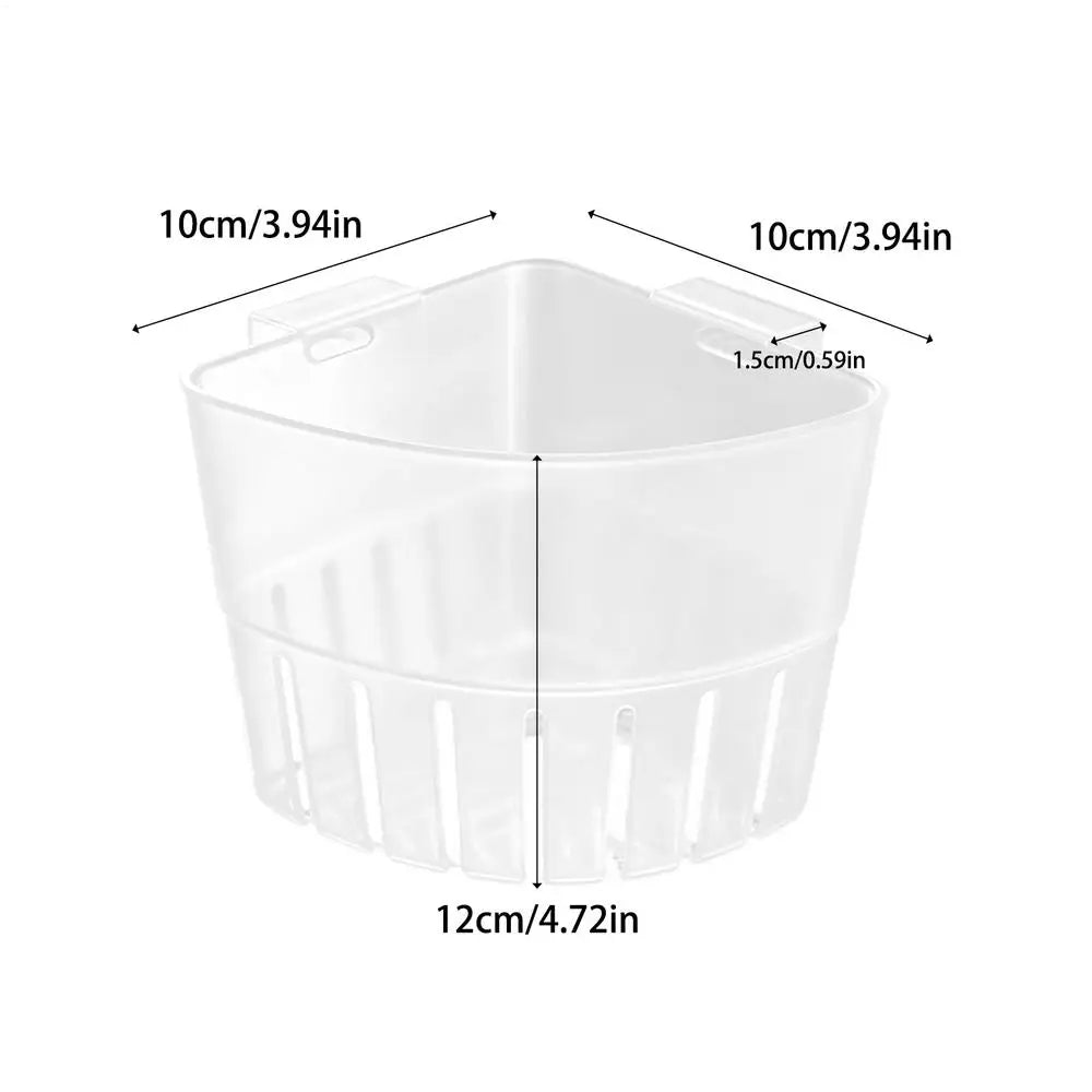 Aquarium Plant Holder Plastic Basket with Clip – 3 Colors
