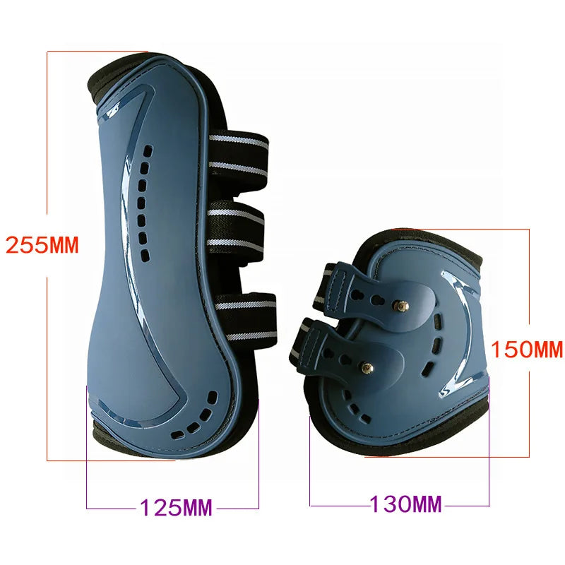 4 Pcs/Set Horse Leg Guard PU Shell Horse - MyPetDollar.com