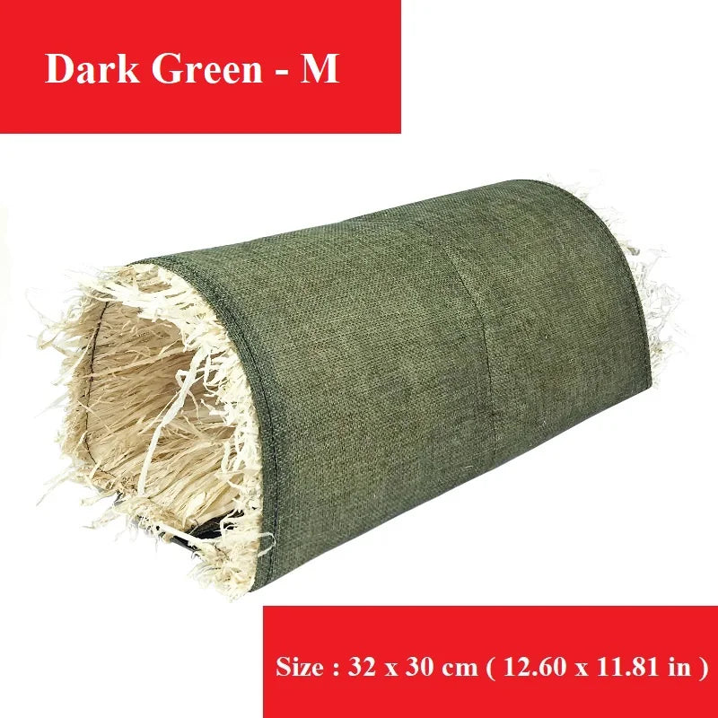 Small Pet Tunnel Hideout Cotton Linen Rabbit - MyPetDollar.com