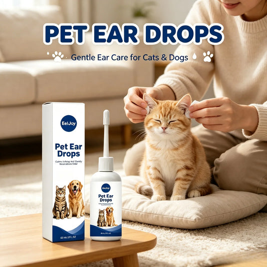 Pet Ear Cleaning Drops Non‑Irritating Remove - MyPetDollar.com