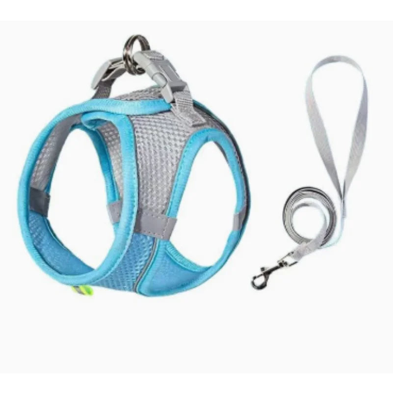 Puppy Cat Vest Harness With Leash Breathable - MyPetDollar.com