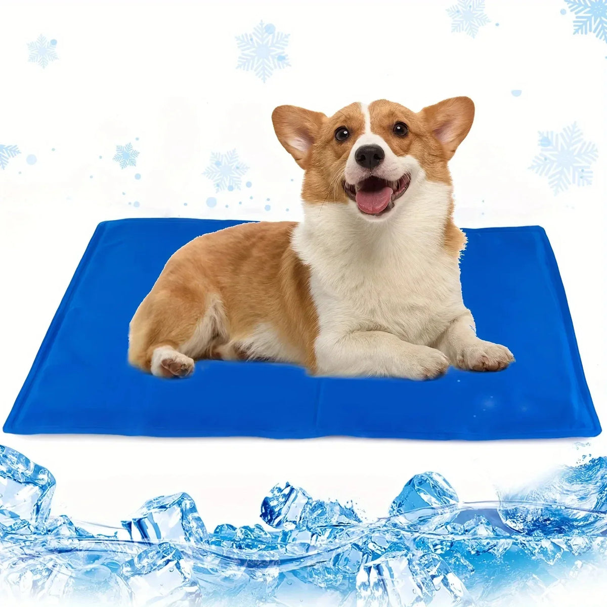 Summer Gel Pet Cooling Bed Pad Wear Resistant Heat Relief