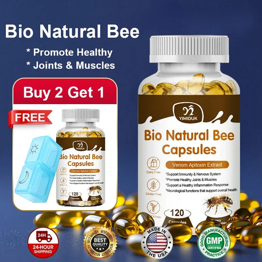 Bee Venom Capsules, with Glucosamine & - MyPetDollar.com