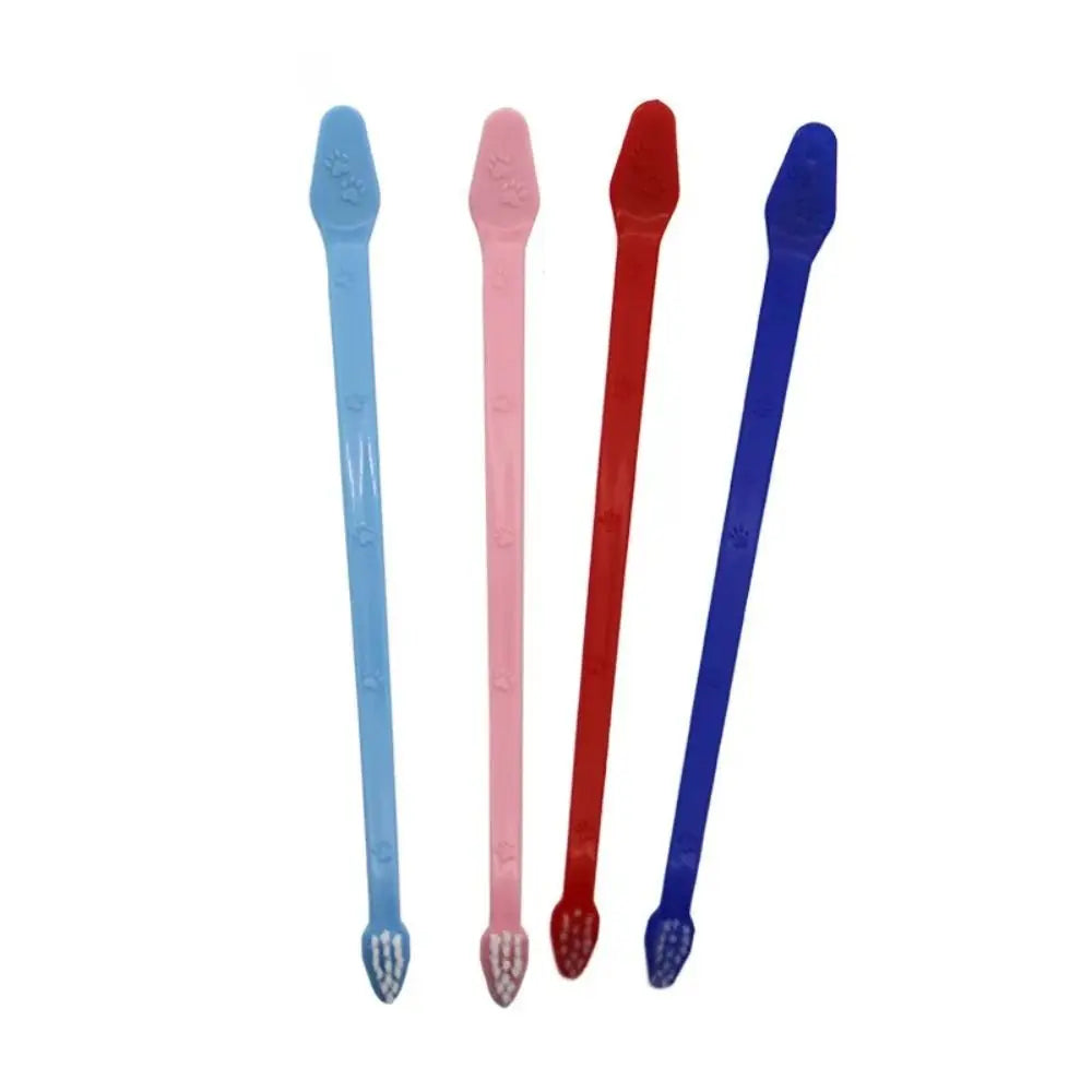 New Double-headed Dog Toothbrush Multi-angle - MyPetDollar.com