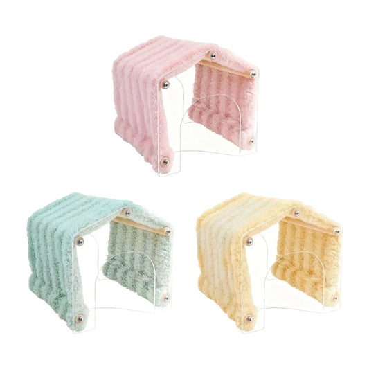 J1HA Gerbil Furry Shelter Soft Detachable - MyPetDollar.com