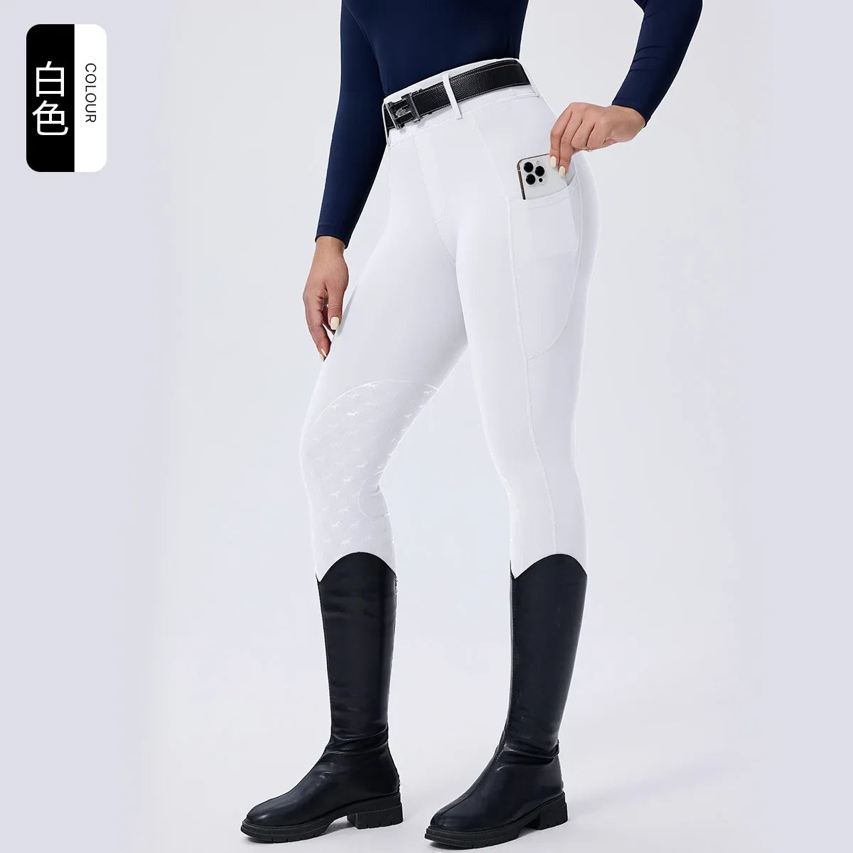 Women Non-slip Horse Riding Pants Knee Patch - MyPetDollar.com