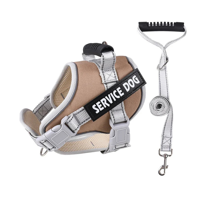 Personalized Name Dog Harness Service Dog - MyPetDollar.com
