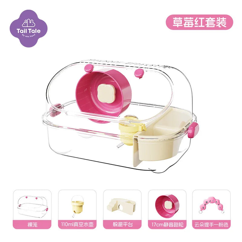 Ear Bubble Apartment Hamster Enclosure – Small Pet Supplies