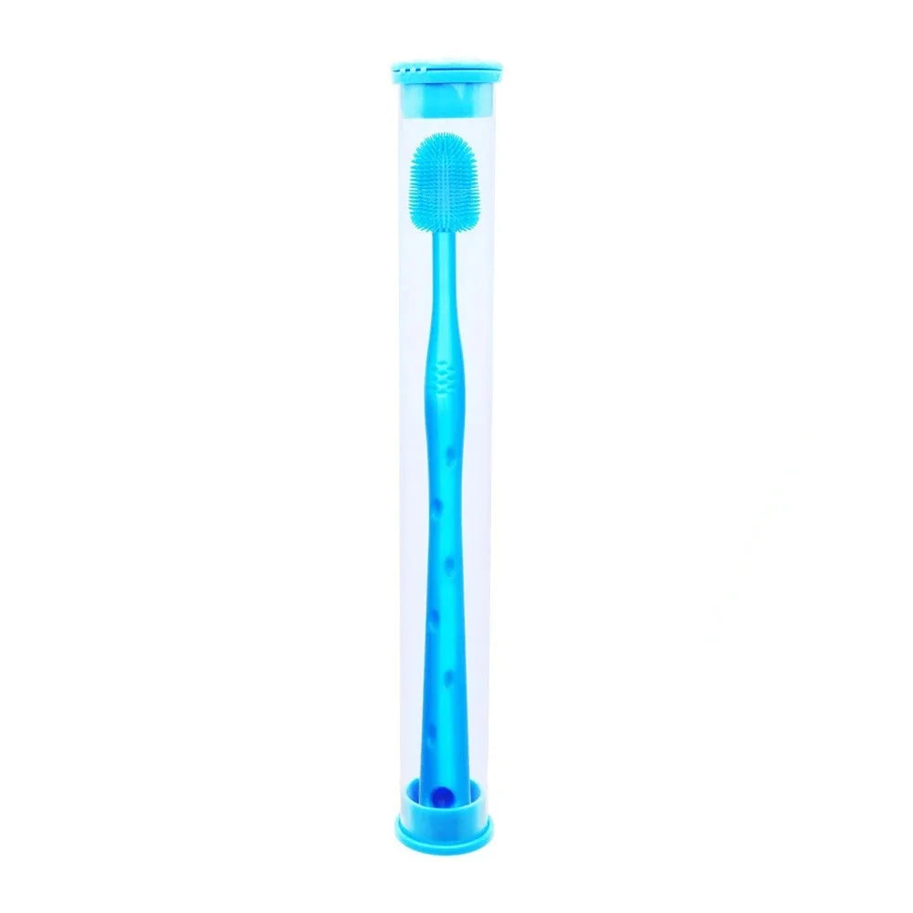 360° Silicone Pet Toothbrush Soft Dog & Cat – 3 Colors