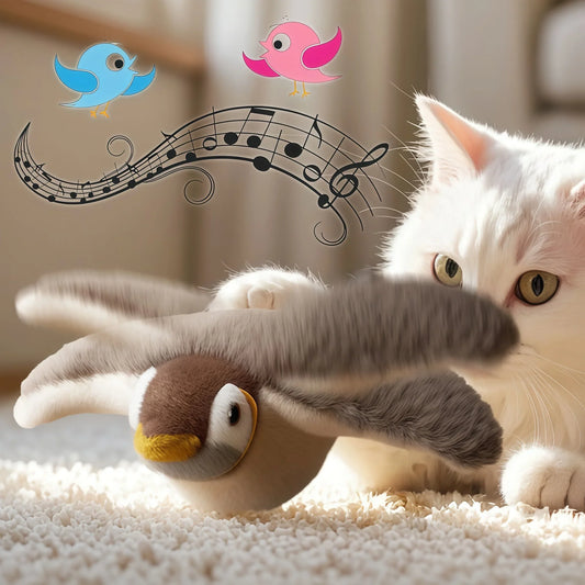 Interactive Cat Toys Electric Pat Bird with - MyPetDollar.com