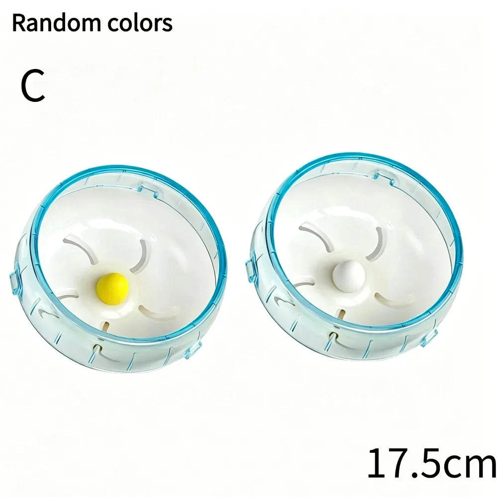 Quiet 12-21.5cm Hamster Running Wheel Non-slip – 4 Colors