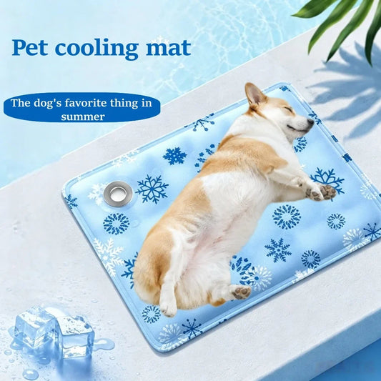 Dog Cooling Mat Summer Ice-Cooled Pet - MyPetDollar.com