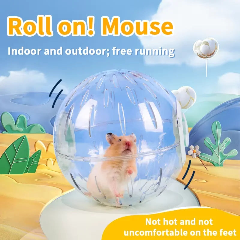 Hamster Running Ball Transparent Outdoor - MyPetDollar.com