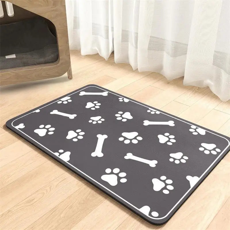 Diatom Mud Absorbent Pet Meal Mat With - MyPetDollar.com