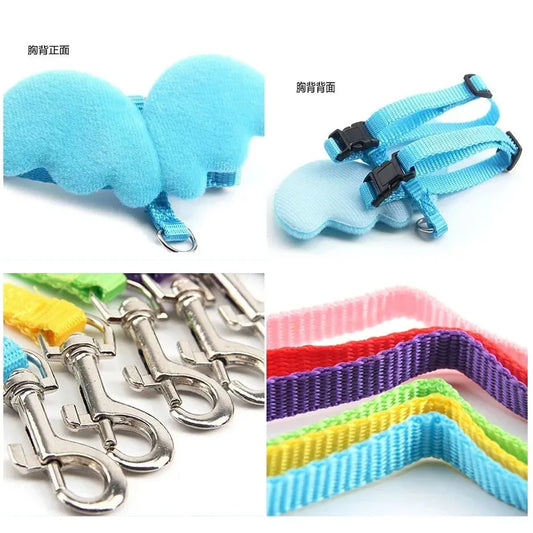 1pc Angel Wings Pet Harness and Handle Set - MyPetDollar.com