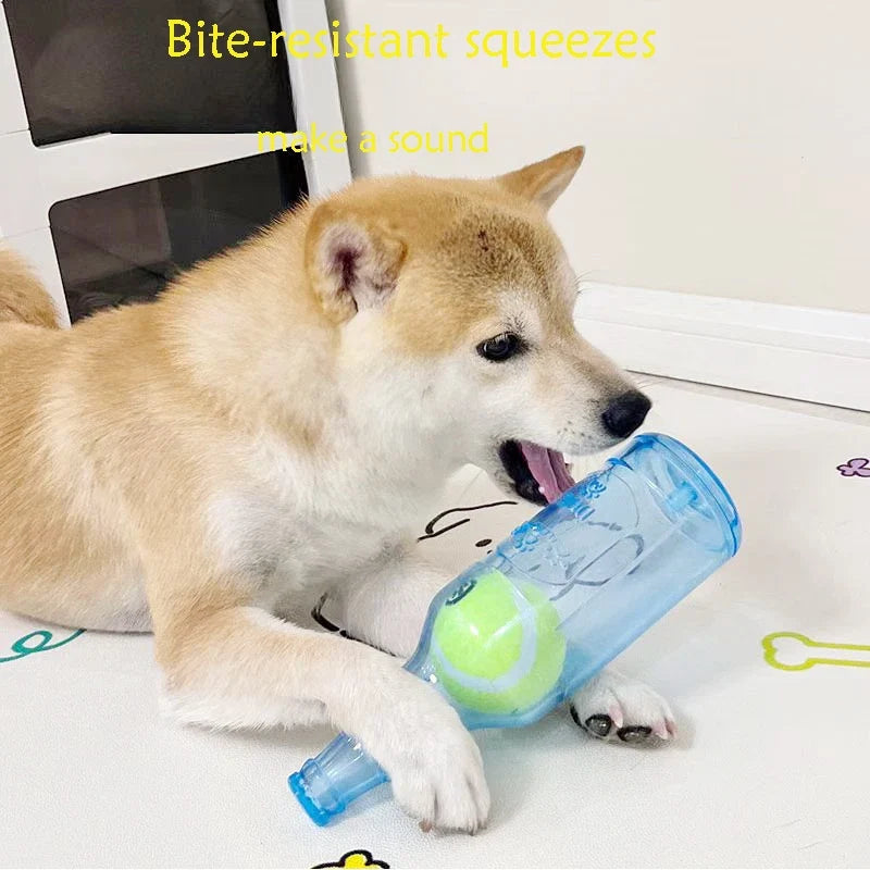 Pet Toy Dog Bite-Resistant Squeaky Tennis - MyPetDollar.com
