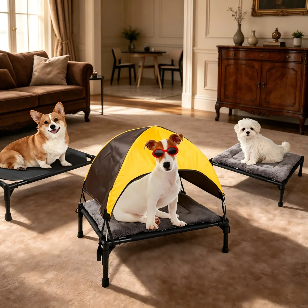CLS Pet Camping Cot for Small Medium Dogs – - MyPetDollar.com